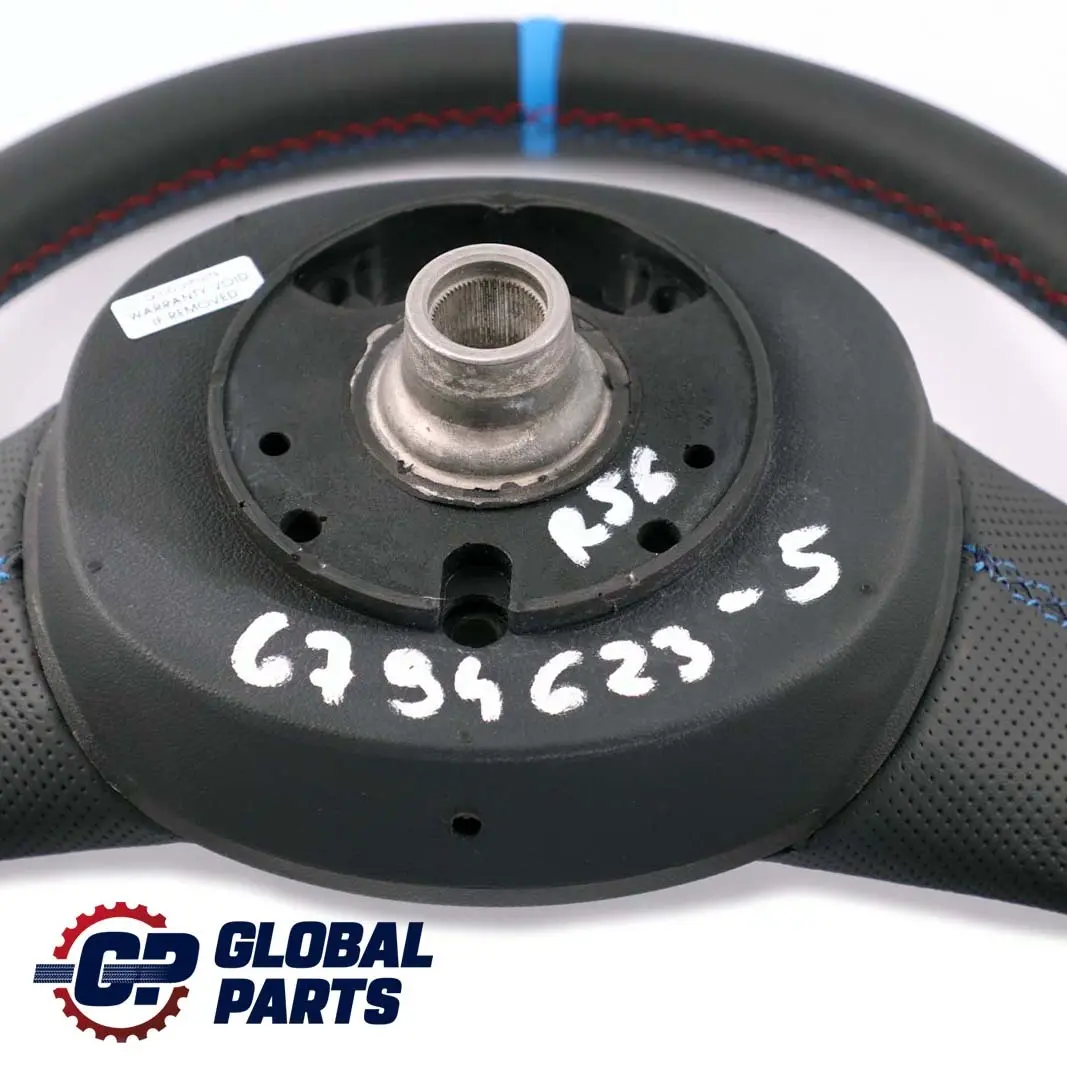 Leather Sport Look Steering Wheel 2 Spoke Mini Cooper One R55 R56 R57 R60 NEW - SKU 6794623-5 - Part number 6794623
