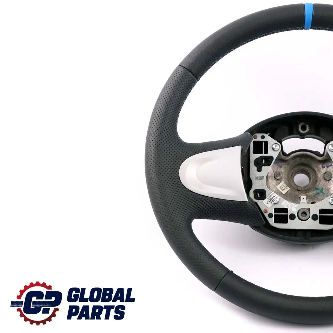 Leather Sport Look Steering Wheel 2 Spoke Mini Cooper One R55 R56 R57 R60 NEW - SKU 6794623-5 - Part number 6794623