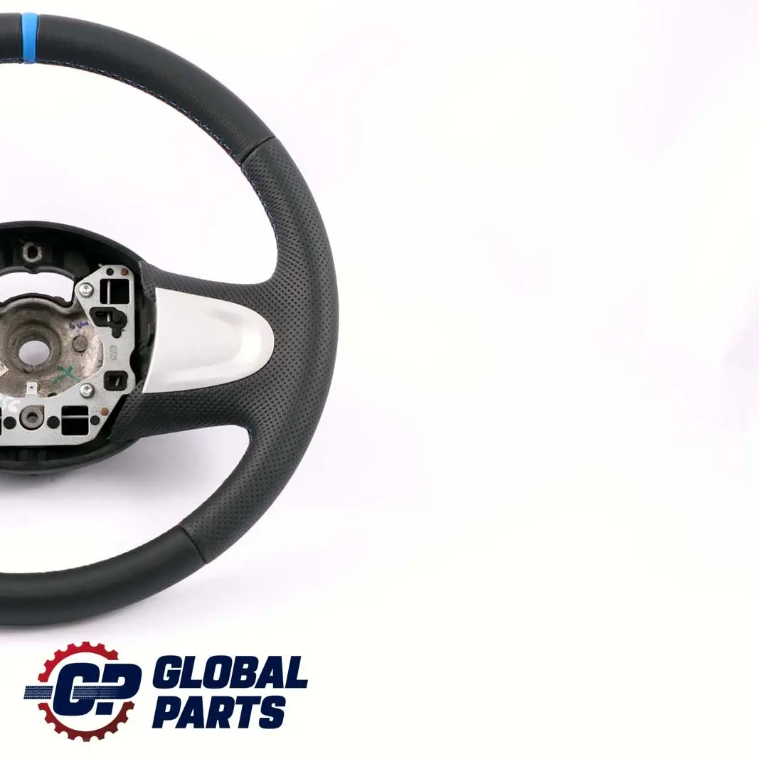 Leather Sport Look Steering Wheel 2 Spoke Mini Cooper One R55 R56 R57 R60 NEW - SKU 6794623-5 - Part number 6794623