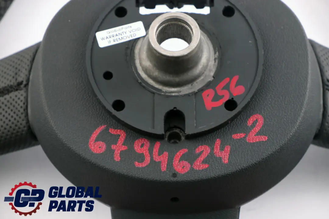 Leather Sport Steering Wheel 3 Spoke to BMW Mini Cooper R55 R56 R60 NEW Black / Red with Part number 6794624 BMW Mini Cooper R55 R56 R60 NEW Black / Red Leather Sport Steering Wheel 3 Spoke - SKU 6794624-2 - Part number 6794624