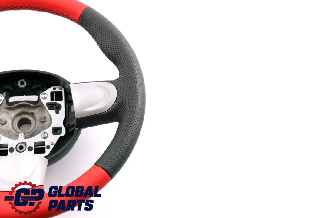 Leather Sport Steering Wheel 3 Spoke to BMW Mini Cooper R55 R56 R60 NEW Black / Red with Part number 6794624 BMW Mini Cooper R55 R56 R60 NEW Black / Red Leather Sport Steering Wheel 3 Spoke - SKU 6794624-2 - Part number 6794624