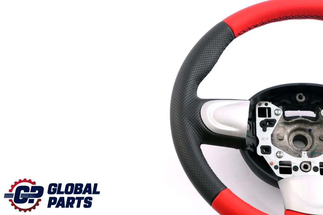 Leather Sport Steering Wheel 3 Spoke to BMW Mini Cooper R55 R56 R60 NEW Black / Red with Part number 6794624 BMW Mini Cooper R55 R56 R60 NEW Black / Red Leather Sport Steering Wheel 3 Spoke - SKU 6794624-2 - Part number 6794624