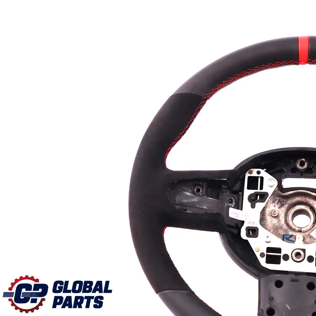 Leather / Alcantara Sport Steering Wheel 3 Spoke Mini Cooper R56 R60 NEW Black - SKU 6794624-7 - Part number 6794624