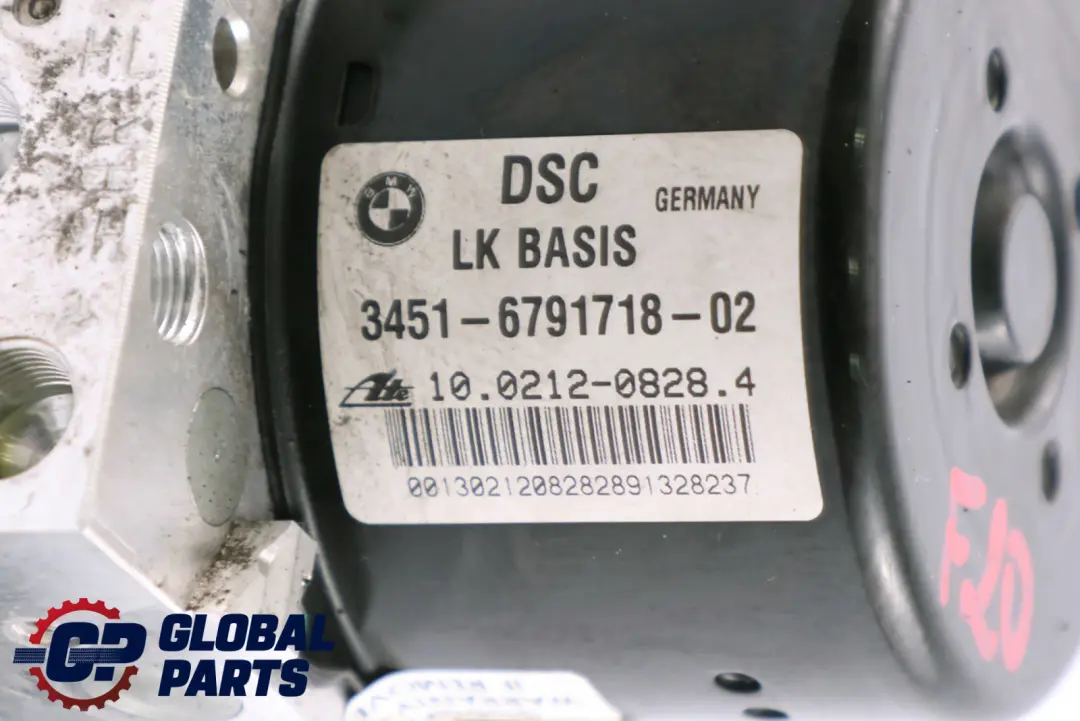 BMW 1 3 F20 F21 F22 F30 ABS DSC Pompe unité freinage hydraulique 6791718 6791719 - SKU 6794718 - Numéro de pièce 2460453