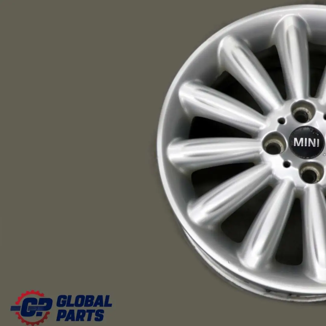 Mini Cooper One R55 R56 R57 Silber Felge 17" 7J ET:48 Infinite Stream Spoke 116 - SKU 6795455-2 - Teilenummer 6795455