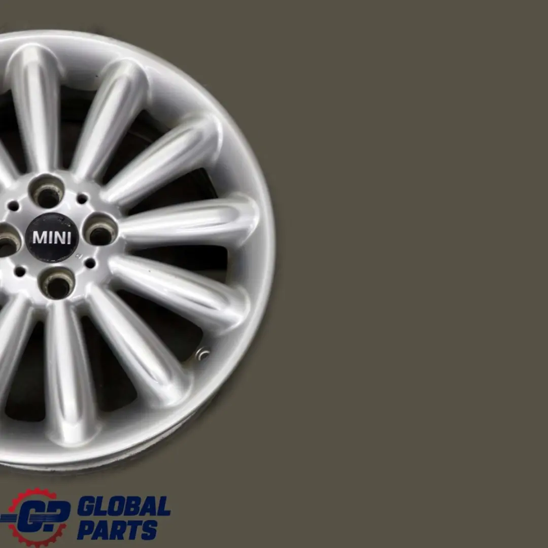 Mini Cooper One R55 R56 R57 Silber Felge 17" 7J ET:48 Infinite Stream Spoke 116 - SKU 6795455-2 - Teilenummer 6795455