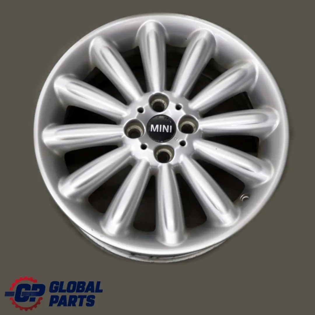 Mini Cooper One R55 R56 R57 Silber Felge 17" 7J ET:48 Infinite Stream Spoke 116 - SKU 6795455-2 - Teilenummer 6795455