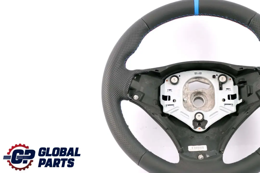 Nuevo Volante de Cuero Como M-SPORT Tricolor Hilo para BMW E81 E82 E87 E90 E91 E92 con número de pieza 6795570 BMW E81 E82 E87 E90 E91 E92 Nuevo Volante de Cuero Como M-SPORT Tricolor Hilo - SKU 6795570-15 - Número de pieza 6795570