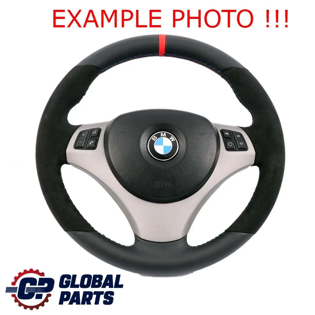 NEU Leder / Alcantara wie M Sport Lenkrad Sportlenkrad für BMW E81 E87 E90 E91 E92 mit Teilenummer 6795570 BMW E81 E87 E90 E91 E92 NEU Leder / Alcantara wie M Sport Lenkrad Sportlenkrad - SKU 6795570-5 - Teilenummer 6795570