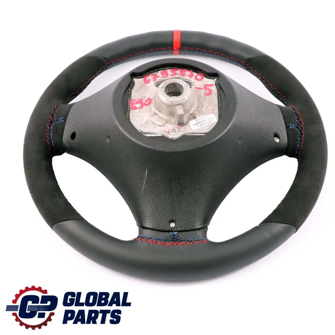BMW E81 E87 E90 E91 E92 Volant avec NEUF Noir Cuir / Alcantara, M-Sport stylise - SKU 6795570-5 - Numéro de pièce 6795570