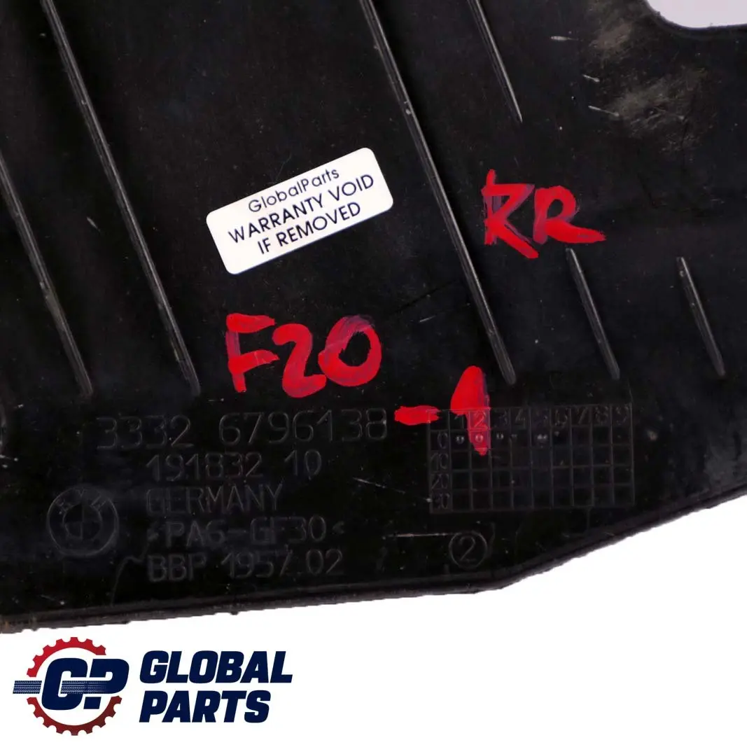 BMW F20 F21 F30 F31 F32 F33 Embellecedor Eje Trasero Derecho - SKU 6796138 - Número de pieza 6796138