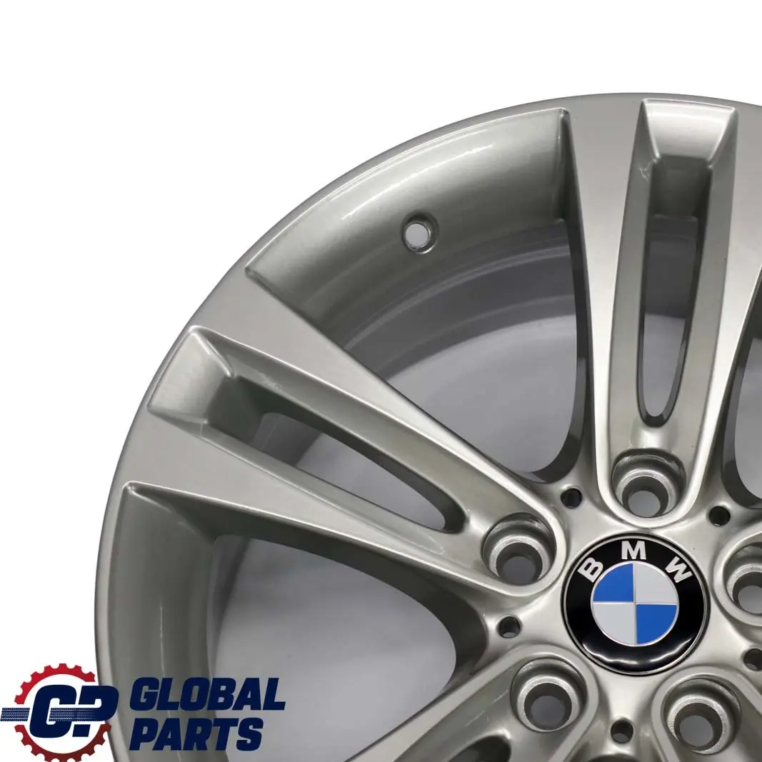 BMW F30 F31 F32 F33 F34 Silver Wheel Alloy Rim 18" Double Spoke 397 ET:34 8J - SKU 6796247 - Part number 6796247