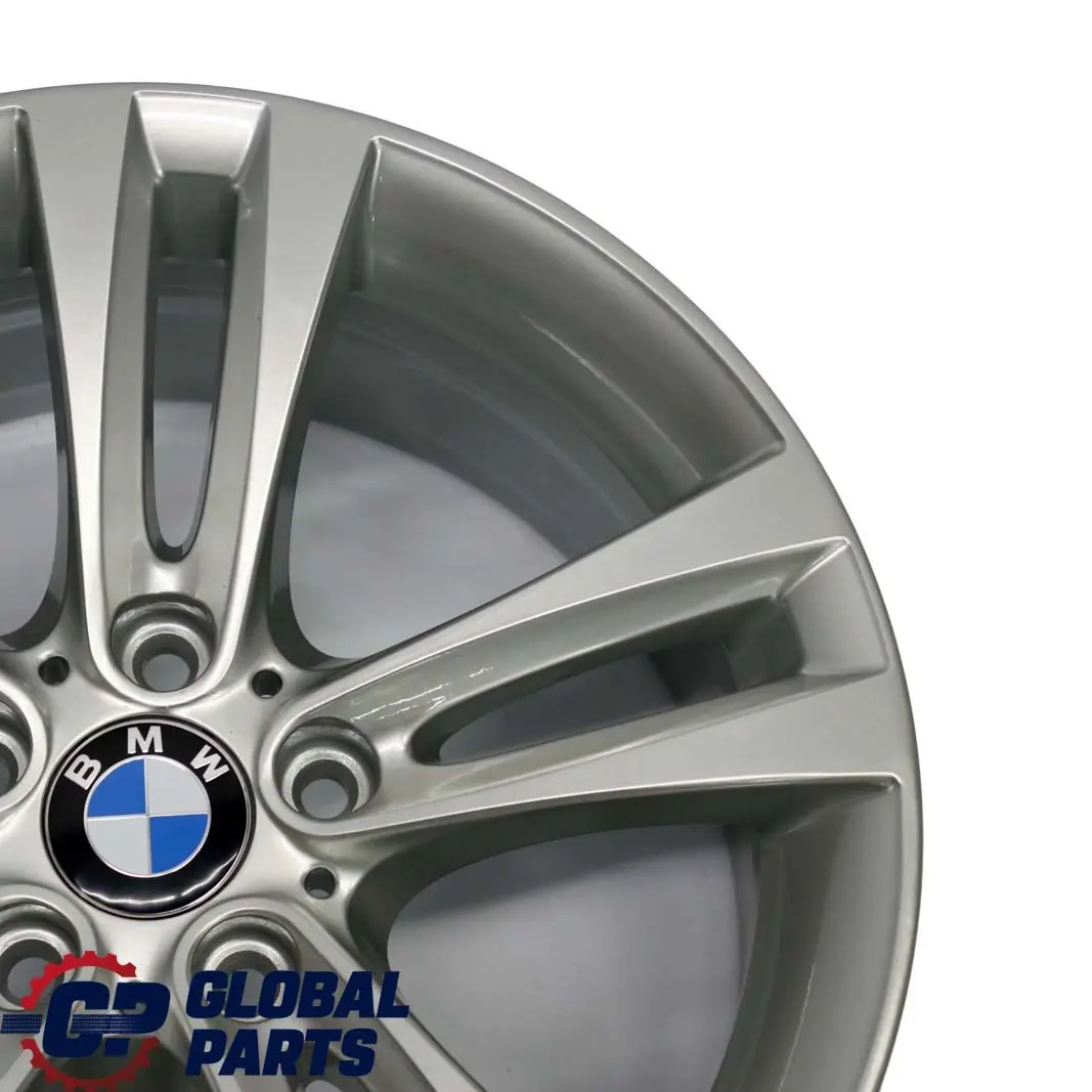 BMW F30 F31 F32 F33 F34 Silver Wheel Alloy Rim 18" Double Spoke 397 ET:34 8J - SKU 6796247 - Part number 6796247