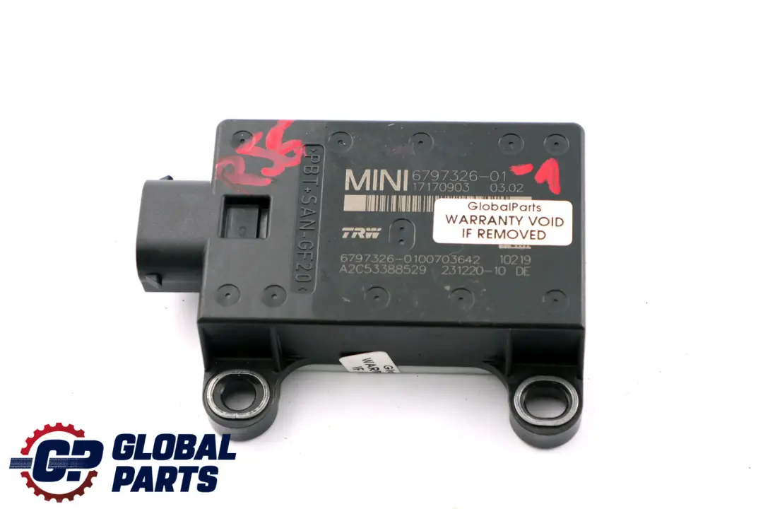 Sensor to BMW Mini Cooper One 1 R55 R56 R57 LCI R58 R59 R60 R61 Speed with Part number 6797326 BMW Mini Cooper One 1 R55 R56 R57 LCI R58 R59 R60 R61 Speed Sensor - SKU 6797326-1 - Part number 6797326