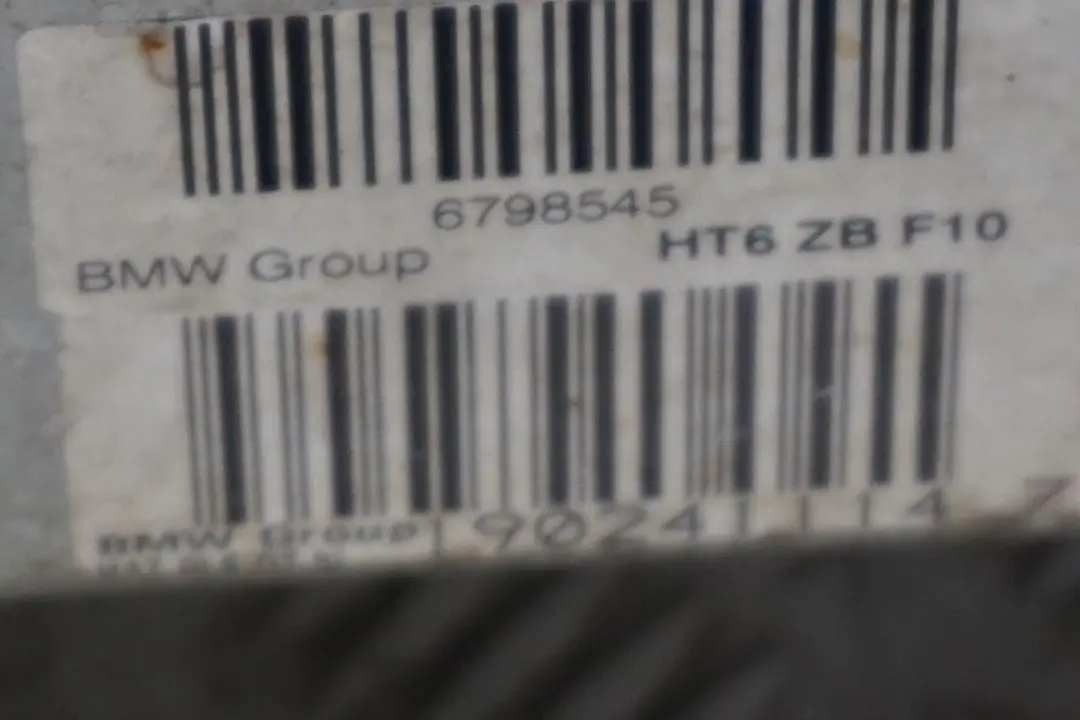 BMW F10 F11 Kołyska Sanki Wózek Belka Tył - SKU 6798545 - Numer Części 6798545