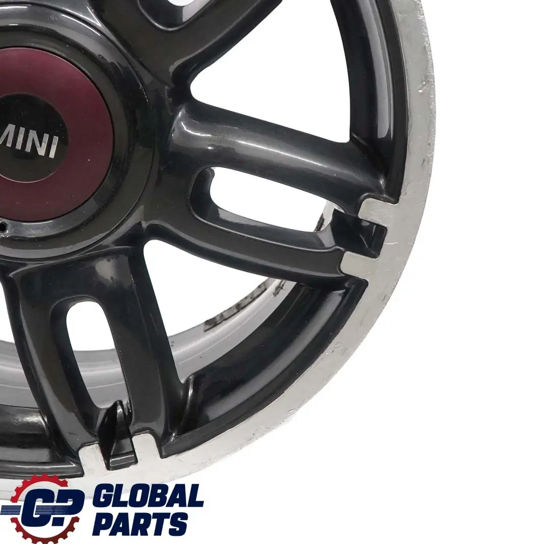 Alloy Rim 17" 7J ET:48 Twin Spoke 128 to Mini Cooper One R55 R56 R57 Black Wheel with Part number 6798721 Mini Cooper One R55 R56 R57 Black Wheel Alloy Rim 17" 7J ET:48 Twin Spoke 128 - SKU 6798721-1 - Part number 6798721