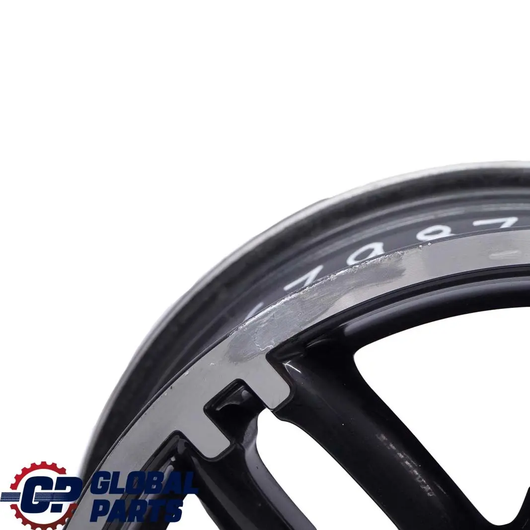 Mini Cooper One R55 R56 R57 Black Wheel Alloy Rim 17" ET:48 7J Twin Spoke 128 - SKU 6798721-2 - Part number 6798721