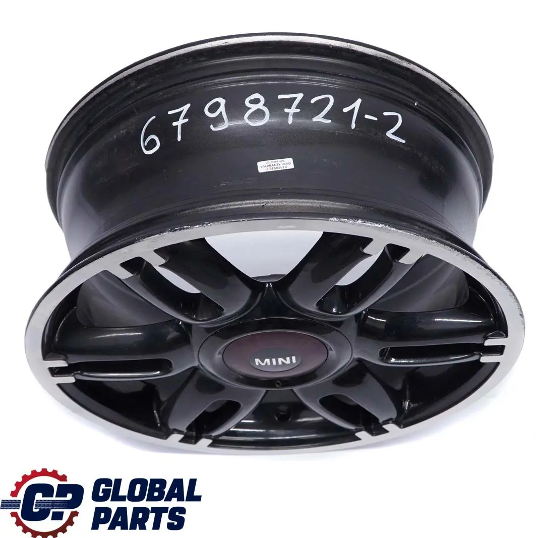Alu Felge Alufelge 17" 7J ET:48 Twin Spoke 128 für Mini Cooper One R55 R56 R57 mit Teilenummer 6798721 Mini Cooper One R55 R56 R57 Alu Felge Alufelge 17" 7J ET:48 Twin Spoke 128 - SKU 6798721-2 - Teilenummer 6798721