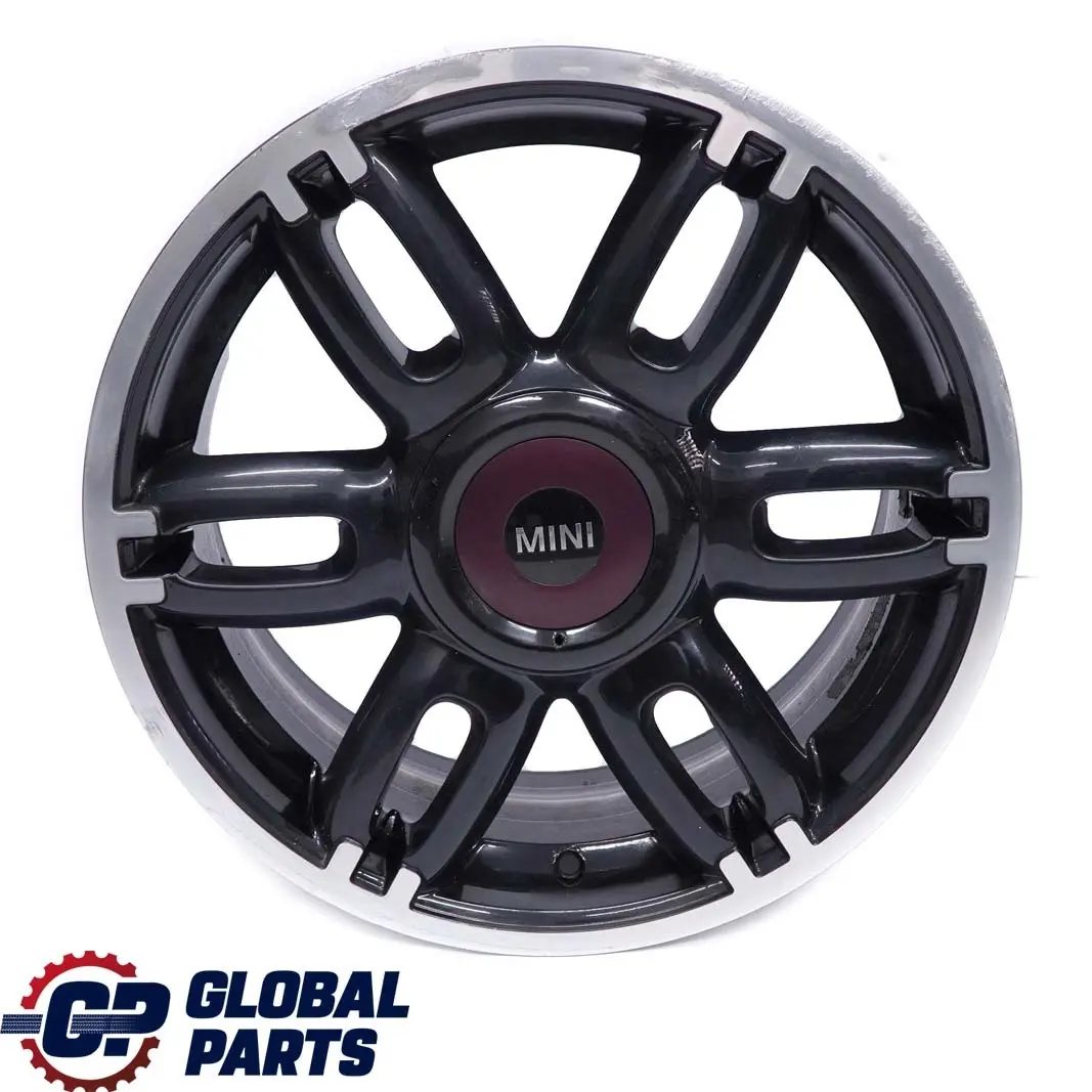 Alu Felge Alufelge 17" 7J ET:48 Twin Spoke 128 für Mini Cooper One R55 R56 R57 mit Teilenummer 6798721 Mini Cooper One R55 R56 R57 Alu Felge Alufelge 17" 7J ET:48 Twin Spoke 128 - SKU 6798721-2 - Teilenummer 6798721