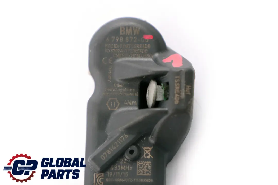 BMW F10 F11 F30 F31 Module de roue Contrôle de la pression des pneus RDC 433MHZ - SKU 6798872-1 - Numéro de pièce 6798872