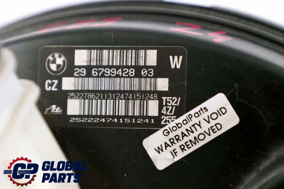 Servofreno Unità Cilindro Maestro per BMW Z4 E89 Roadster Cabrio con numero di parte 6785916 BMW Z4 E89 Roadster Cabrio Servofreno Unità Cilindro Maestro - SKU 6799428 - Numero di parte 6785916
