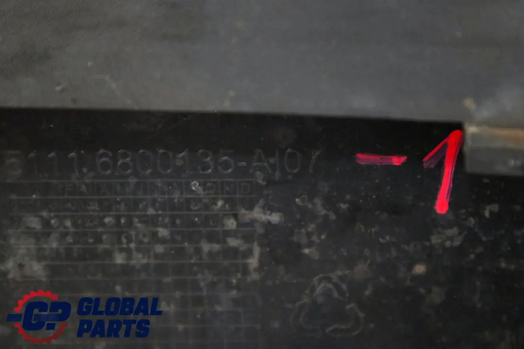 BMW MINI Cooper R50 Front Bumper Lower Centre Spoiler Trim - SKU 6800135-1 - Part number 6800135