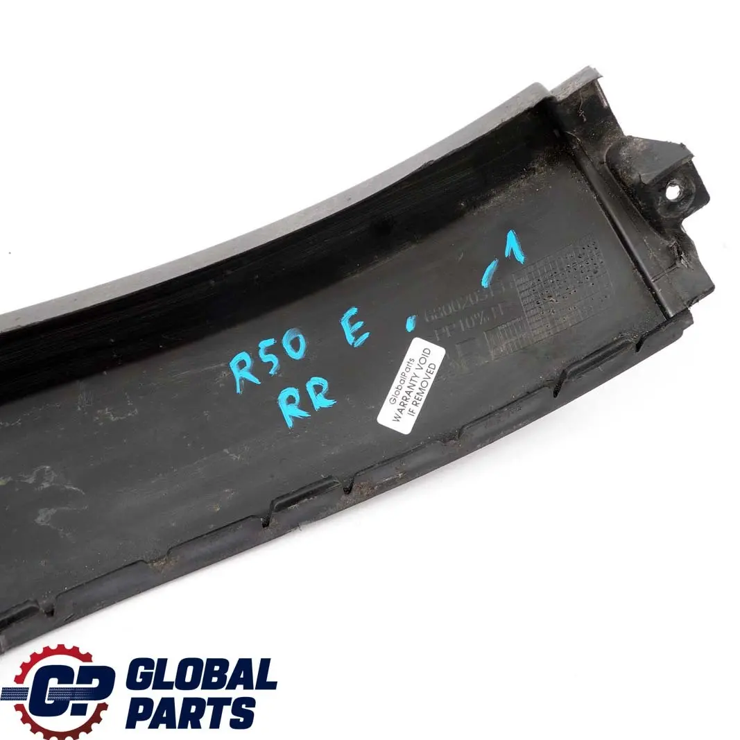 Mini One R50 1 Trasero Derecho O / Parachoques Spoiler Rueda Arco Trim - SKU 6800203-1 - Número de pieza 6800203
