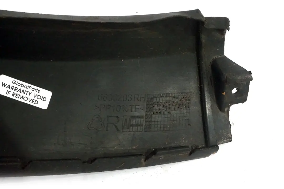 Paraurti posteriore destro Spoiler Arco ruota per Mini R50 con numero di parte 6800203 Mini R50 Paraurti posteriore destro Spoiler Arco ruota - SKU 6800203 - Numero di parte 6800203
