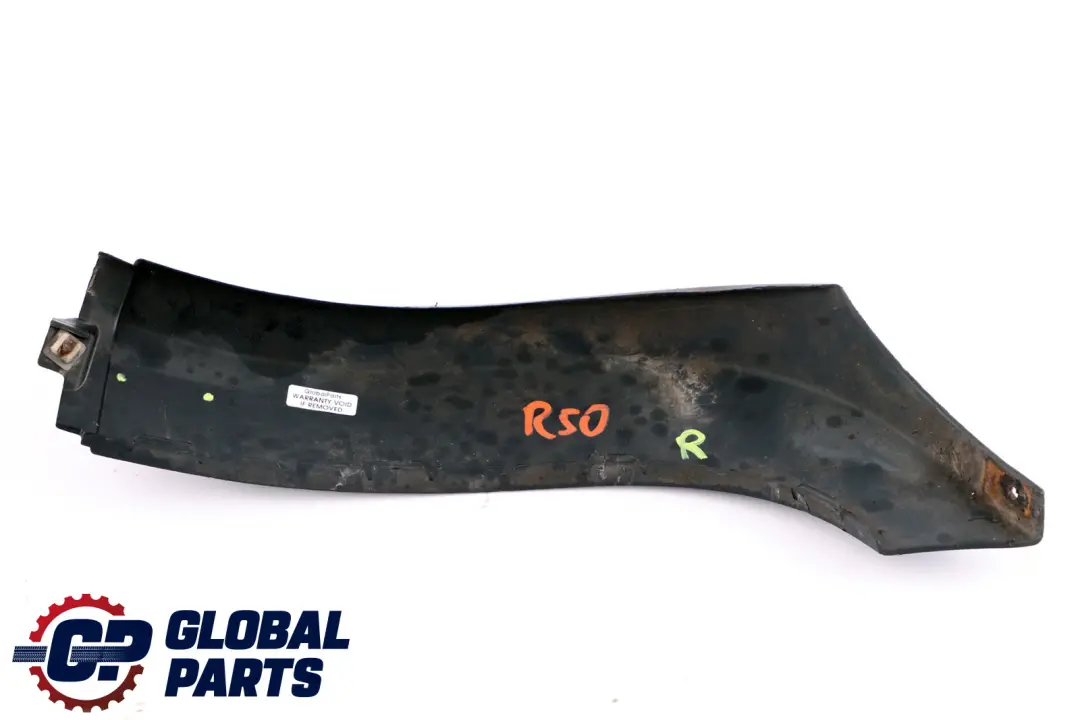 Arriere Gauche Spoiler Aileron Noir Garde-Boue pour Mini Cooper R50 à propos du numéro de pièce 6800204 Mini Cooper R50 Arriere Gauche Spoiler Aileron Noir Garde-Boue - SKU 6800204 - Numéro de pièce 6800204