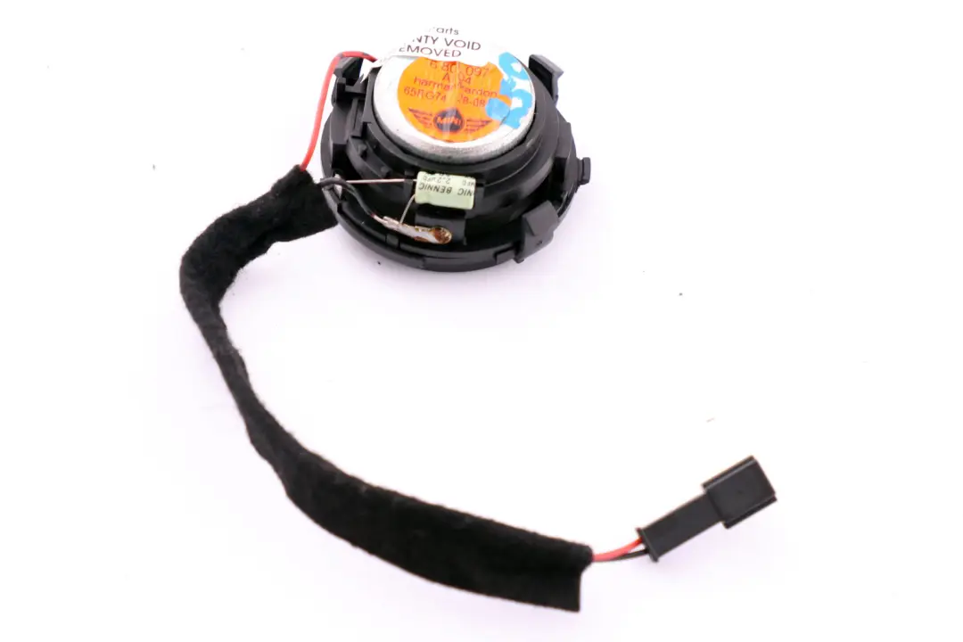 Haut-parleur de porte Harman Kardon pour Mini Cooper R50 R52 R53 à propos du numéro de pièce 6801097 Mini Cooper R50 R52 R53 Haut-parleur de porte Harman Kardon - SKU 6801097 - Numéro de pièce 6801097