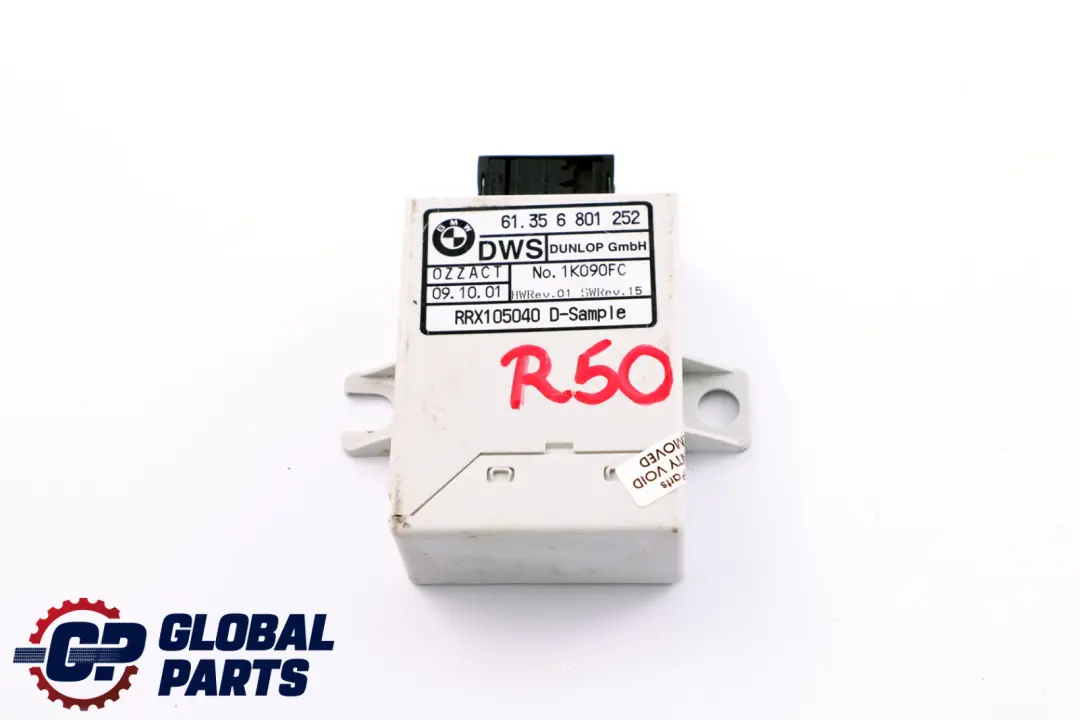 Mini Cooper One R50 R53 Centralina Pressione Pneumatico Rpa 3611 - SKU 6801252 - Numero di parte 6801252