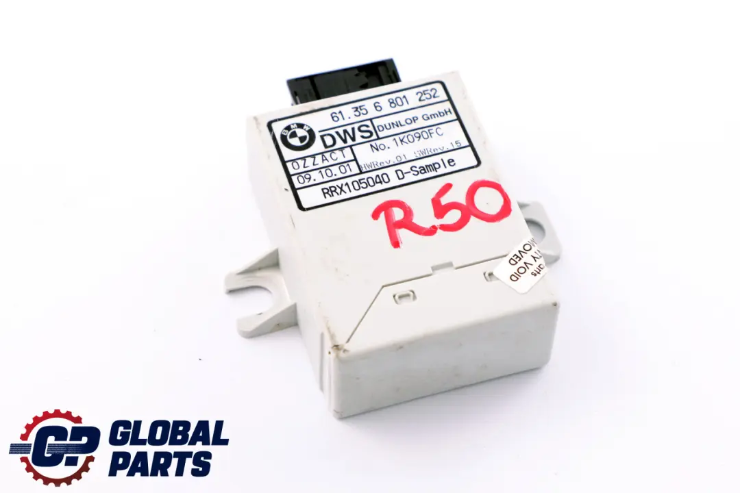 Mini Cooper One R50 R53 Centralina Pressione Pneumatico Rpa 3611 - SKU 6801252 - Numero di parte 6801252
