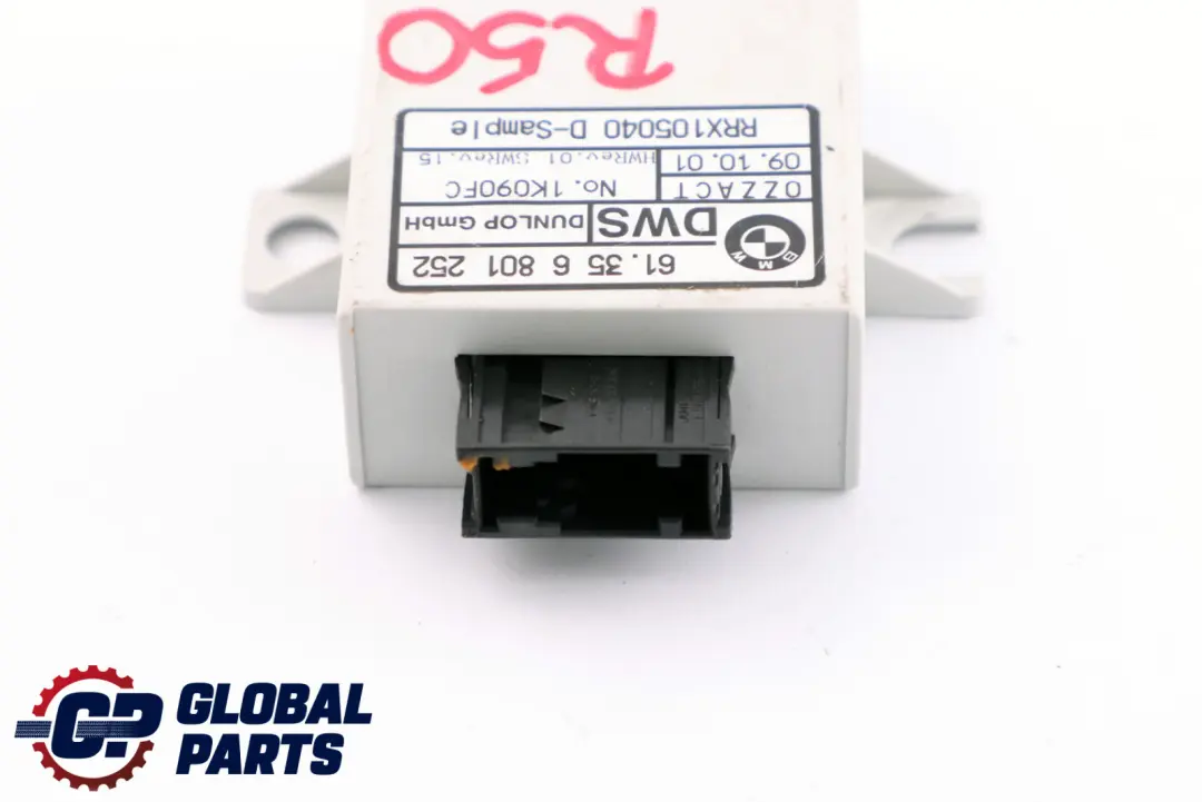 Mini Cooper One R50 R53 Centralina Pressione Pneumatico Rpa 3611 - SKU 6801252 - Numero di parte 6801252