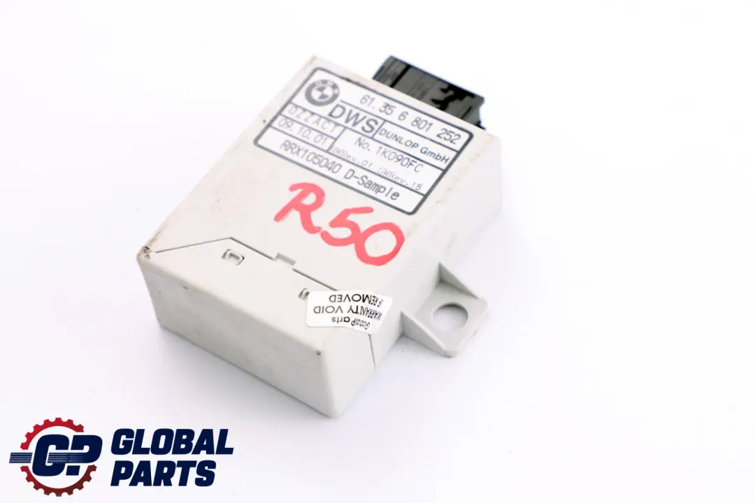 Mini Cooper One R50 R53 Centralina Pressione Pneumatico Rpa 3611 - SKU 6801252 - Numero di parte 6801252