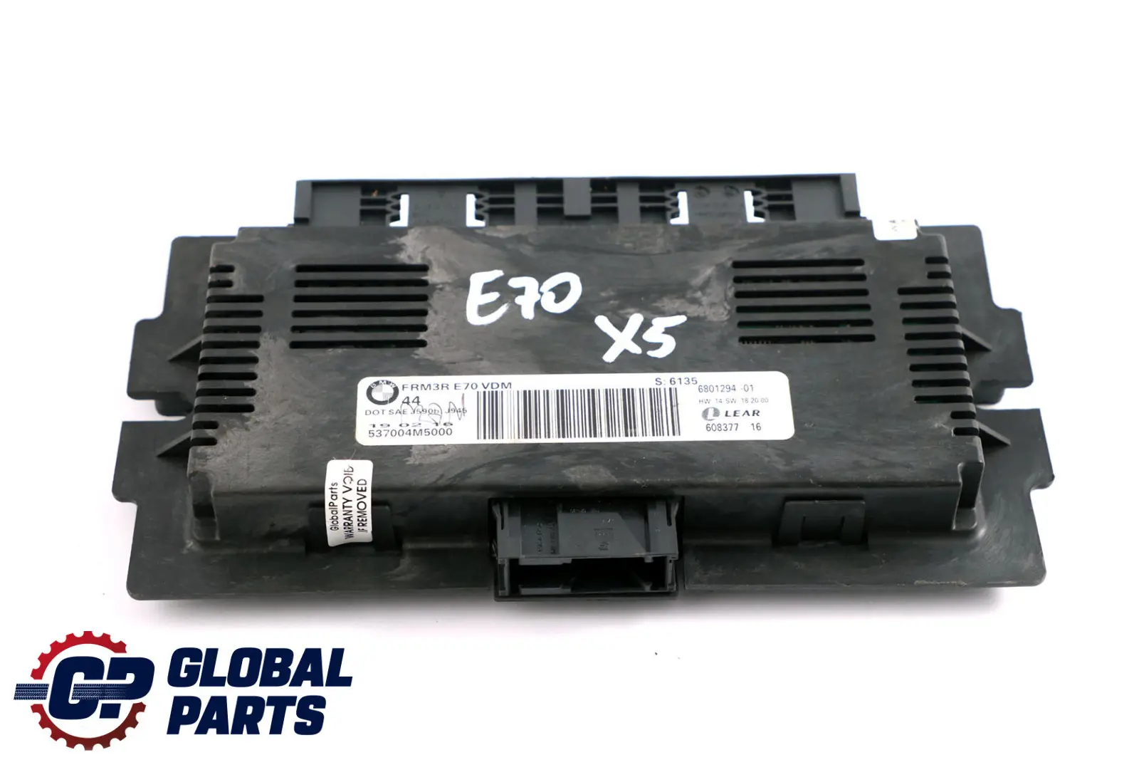 BMW X5 Series E70 Footwell Light Control Module Unit LEAR FRM3R VDM 6801294