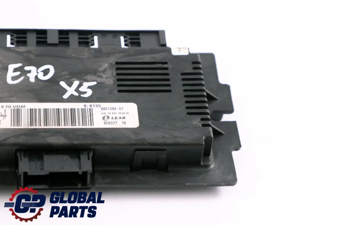 BMW X5 E70 Footwell Luz Módulo de Control Unidad LEAR FRM3R VDM - SKU 6801294 - Número de pieza 6801294