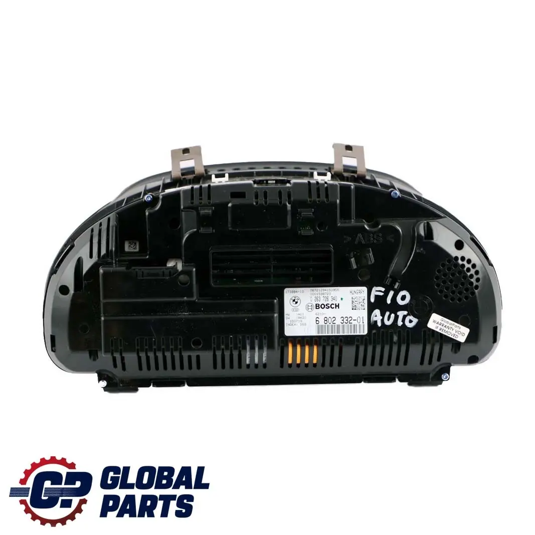 Instrument Cluster Speedo Clocks Automatic to BMW 5 Series F10 F11 with Part number 6802332 BMW 5 Series F10 F11 Instrument Cluster Speedo Clocks Automatic - SKU RHD-6802332 - Part number 6802332