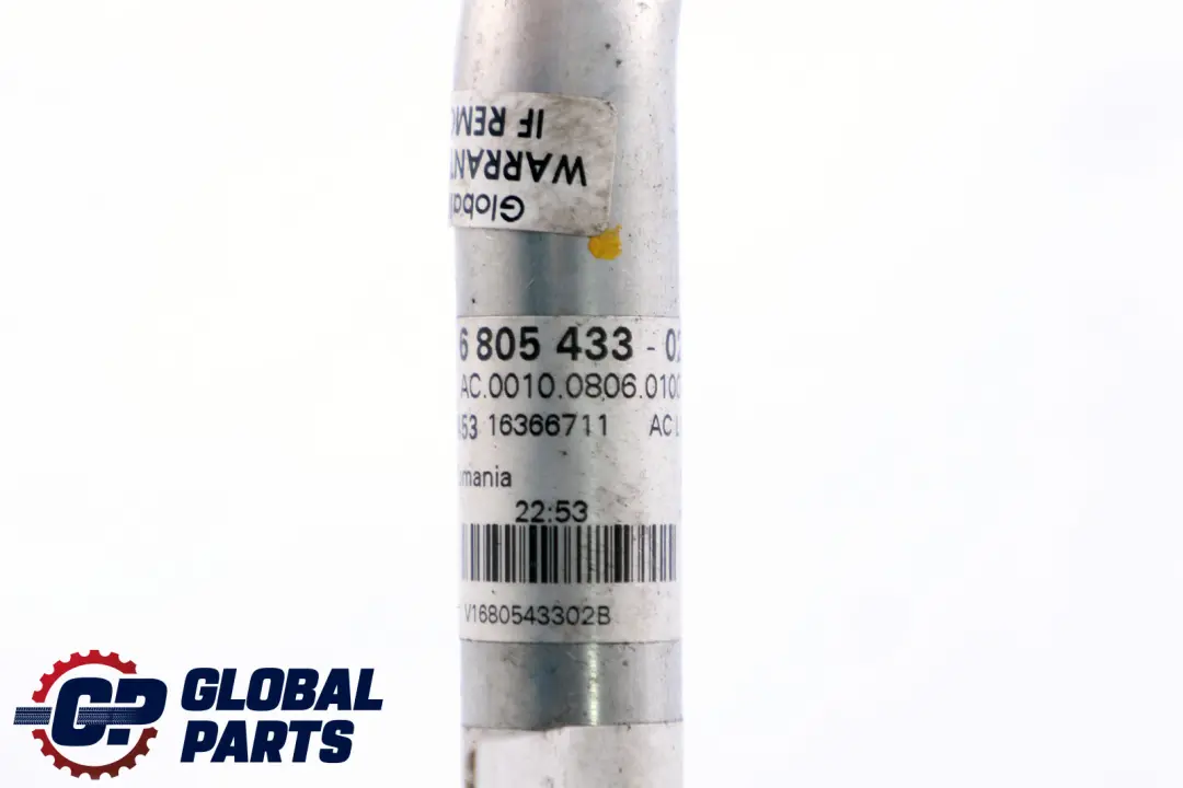 Aire Acondicionado Tubo de Succión Manguera para Mini Cooper F55 F56 F57 con número de pieza 6805433 Mini Cooper F55 F56 F57 Aire Acondicionado Tubo de Succión Manguera - SKU 6805433 - Número de pieza 6805433