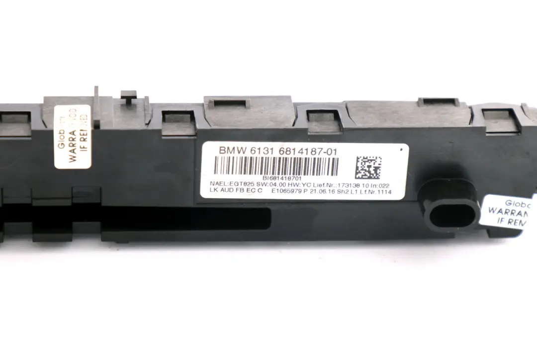 BMW F20 F30 F31 Panel Sterowania Przełącznik Radia - SKU 6814187 - Numer Części 6814187