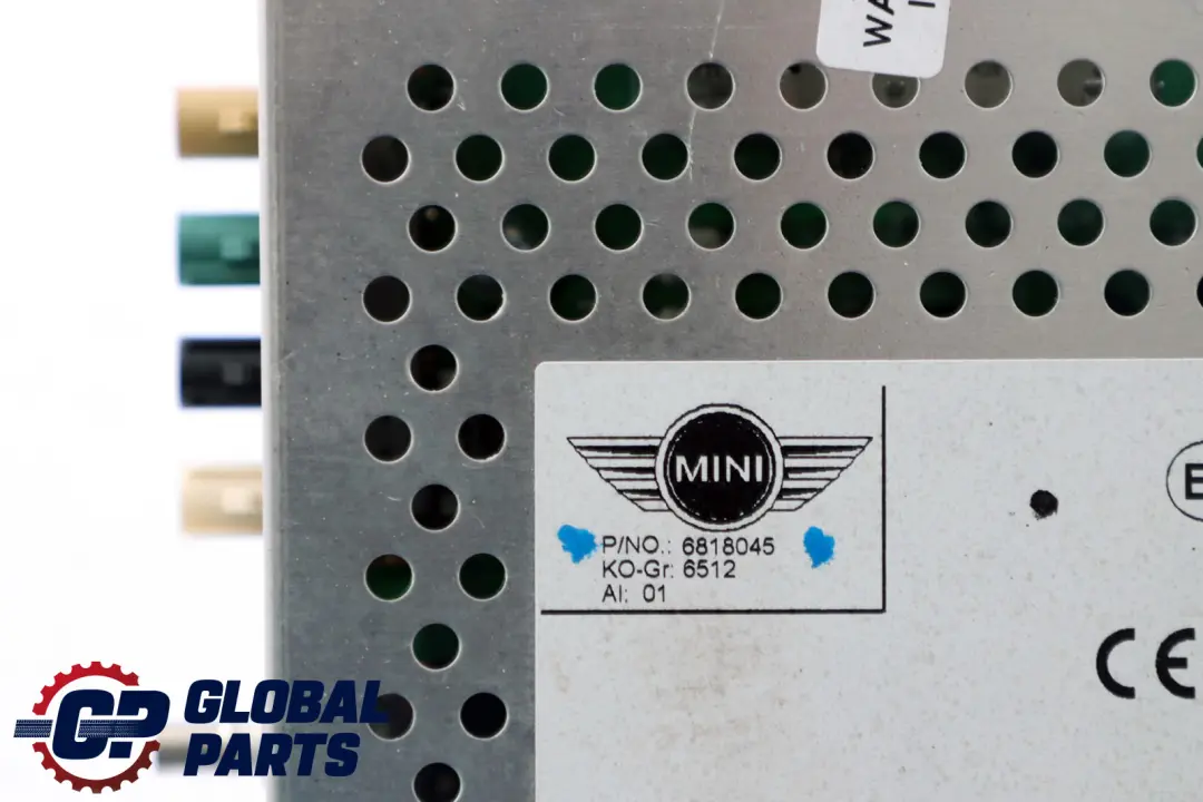 BMW MINI Cooper One F55 F56 Radio CD Player Head Unit Alpine - SKU 6818045 - Part number 6841603
