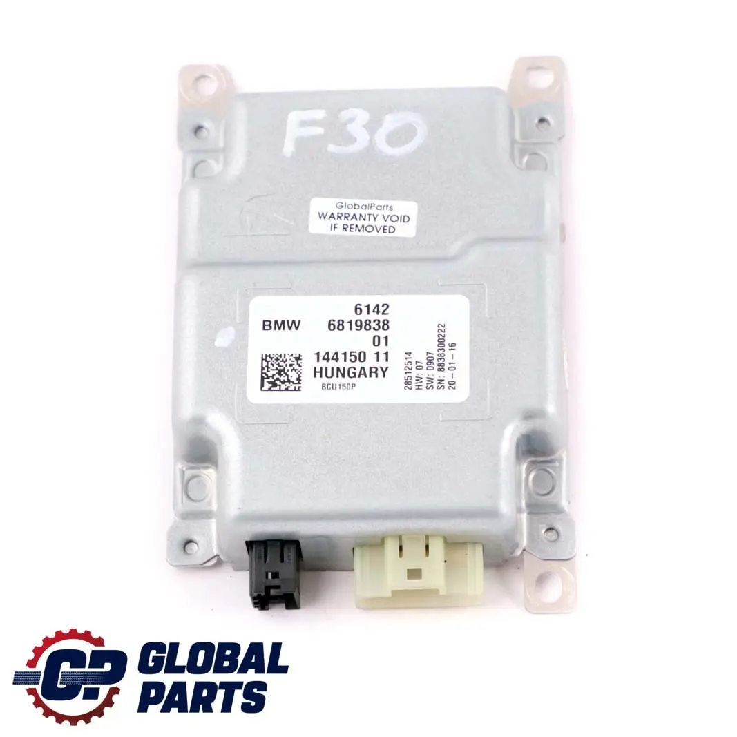 BMW F30 LCI G11 G30 High Voltage Battery Charging Unit Module - SKU 6819838 - Part number 6819838