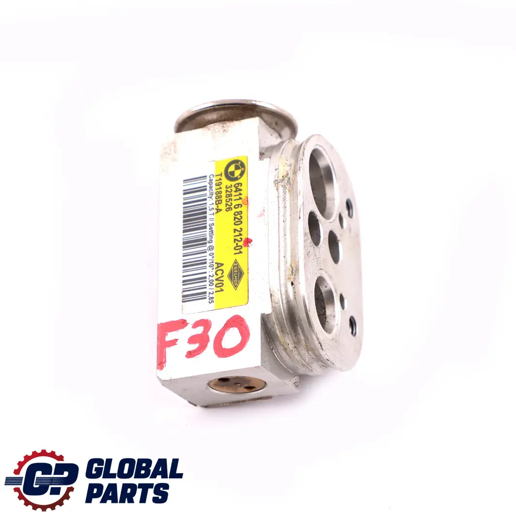 Expansion Valve Air Conditioning Heather to BMW F30 with Part number 6820212 BMW F30 Expansion Valve Air Conditioning Heather - SKU 6820212 - Part number 6820212
