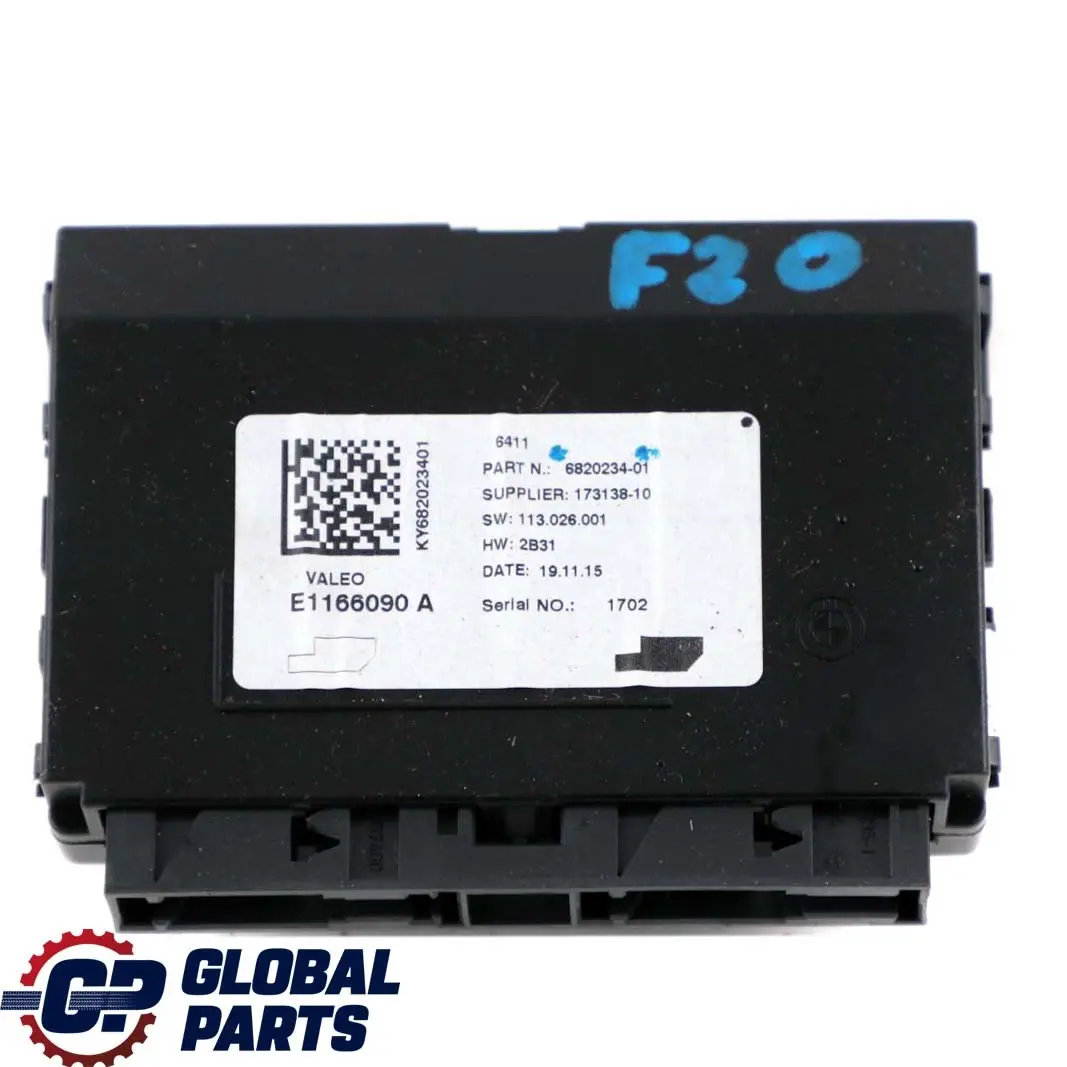 Unità controllo aria condizionata A/C Modulo per BMW F20 F21 F30 F31 con numero di parte 6820234 BMW F20 F21 F30 F31 Unità controllo aria condizionata A/C Modulo - SKU 6820234 - Numero di parte 6820234