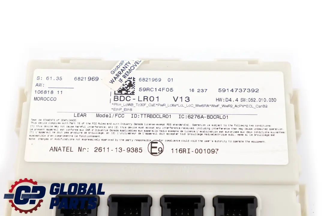 BMW Mini Cooper One F54 F55 F56 ECU Body Domain Controller BDC Module - SKU 6821969 - Part number 6821969