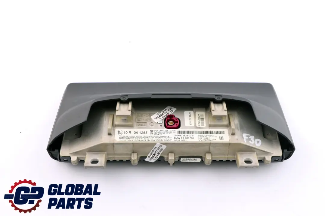  Bildschirm BMW F30 F31 F32 F33 Zentrale Information 8,8" - SKU 6822626 - Teilenummer 6822626