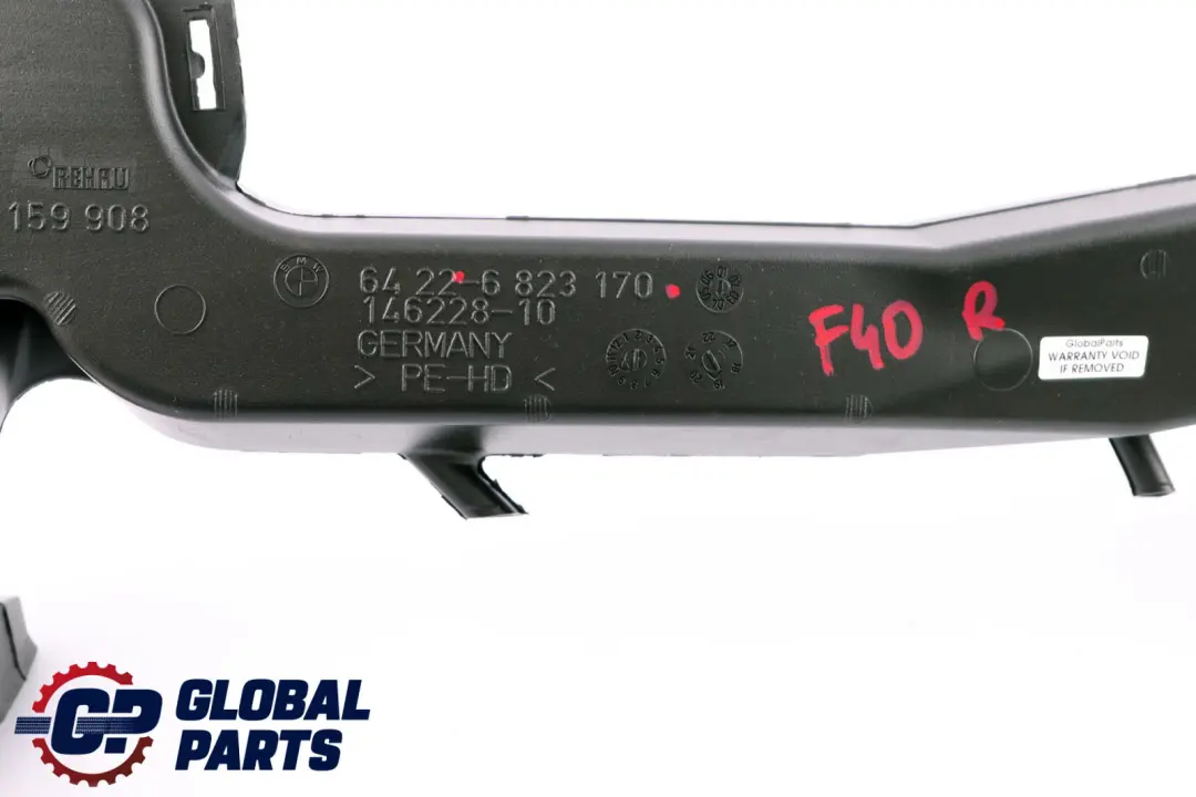 BMW 1 Series F40 Cold Air Duct Right O/S - SKU 6823170 - Part number 6823170