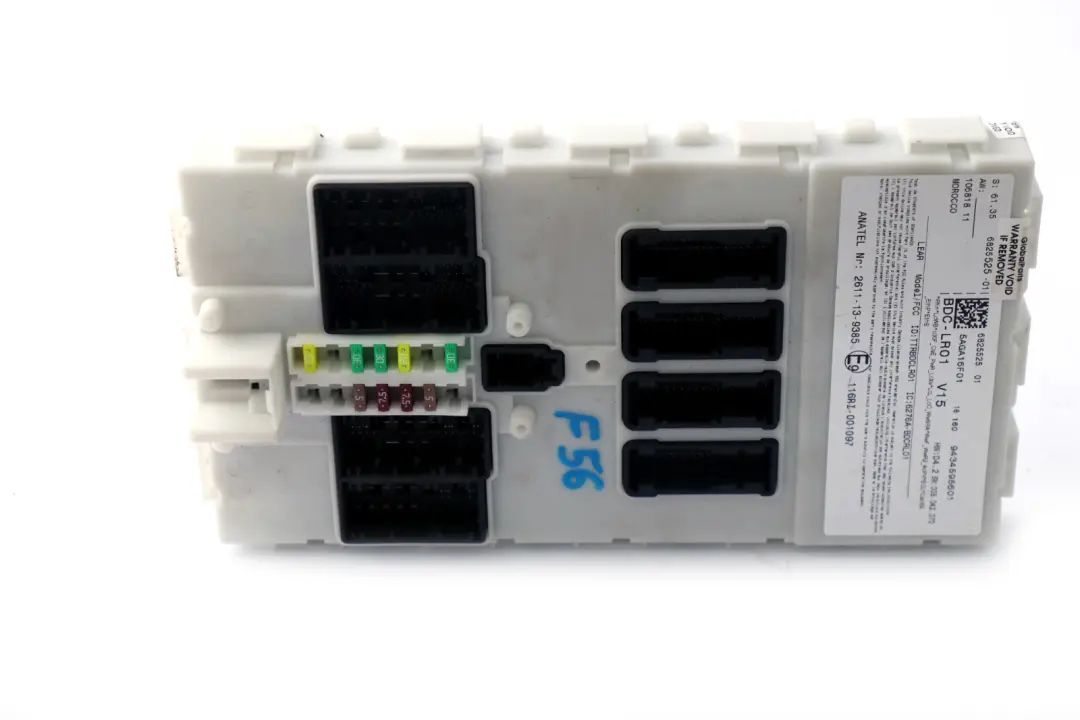 Mini Cooper One F55 F56 F57 ECU Body Domain Controller BDC Module - SKU 6825525 - Part number 6825525