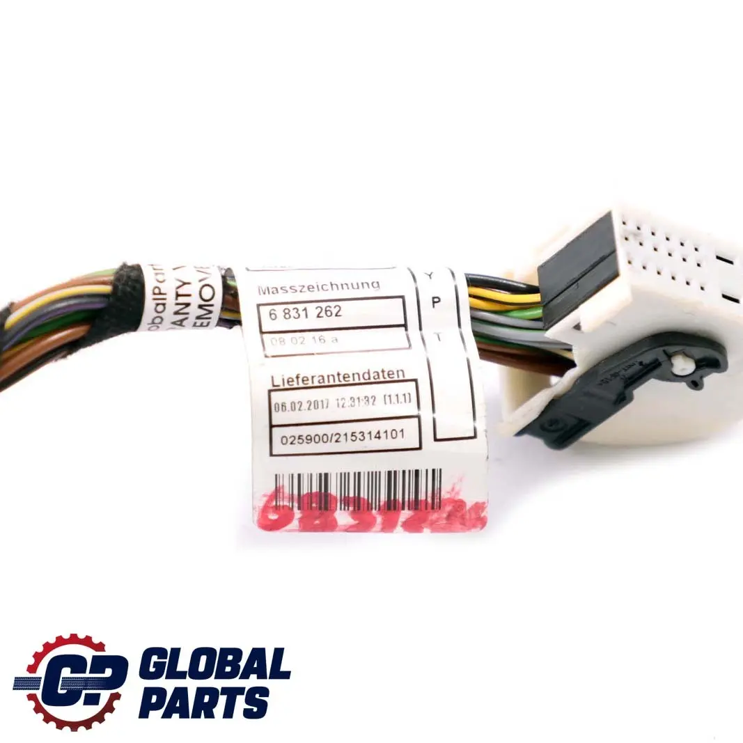 Boot Trunk Lid Tailgate Wiring Loom Harness Cable Set to BMW 4 Series F32 with Part number 6831263 BMW 4 Series F32 Boot Trunk Lid Tailgate Wiring Loom Harness Cable Set - SKU 6831264 - Part number 6831263