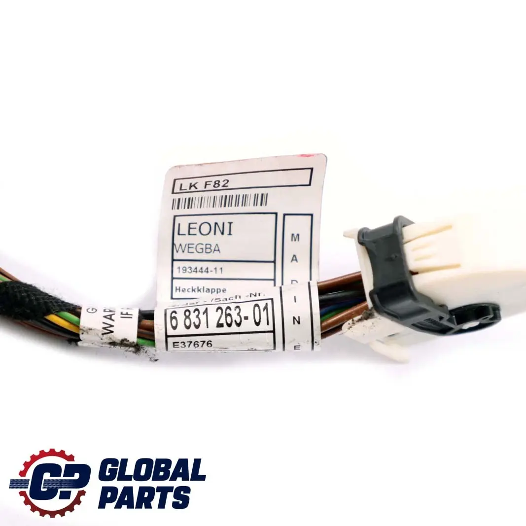 Boot Trunk Lid Tailgate Wiring Loom Harness Cable Set to BMW 4 Series F32 with Part number 6831263 BMW 4 Series F32 Boot Trunk Lid Tailgate Wiring Loom Harness Cable Set - SKU 6831264 - Part number 6831263