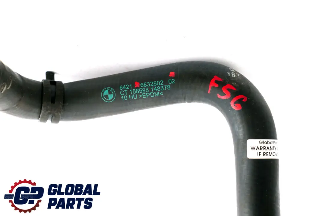 BMW 1 Series F40 MINI F55 F56 Hose Engine Feed Radiator Top Pipe - SKU 6832802 - Part number 6832802